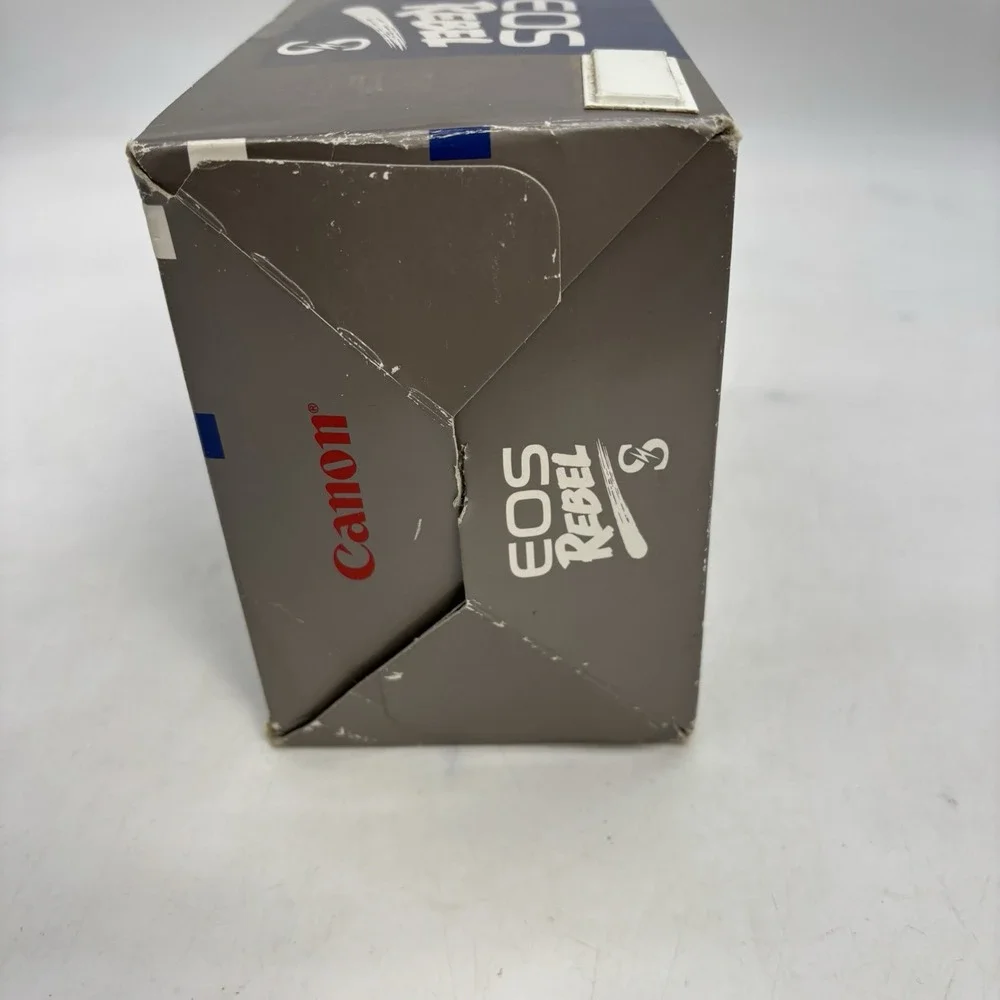 Cannon EOS Rebel S Camera Black Excellent Condition NEW IN BOX